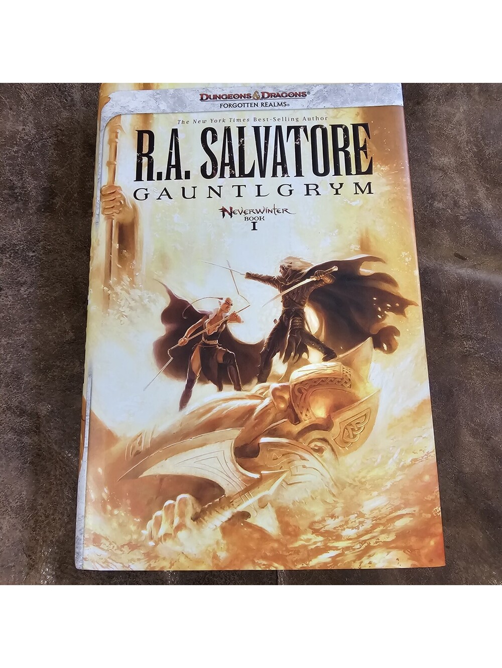 Gauntlgrym by R. A. Salvatore (2010, Hardcover)
